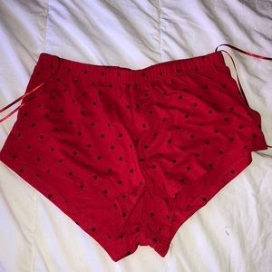 Topshop pajama shorts